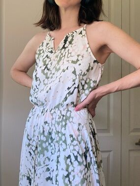 Tea-length summer dress